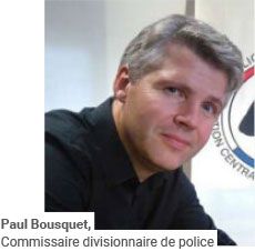 Paul Bousquet, Commissaire divisionnaire de police