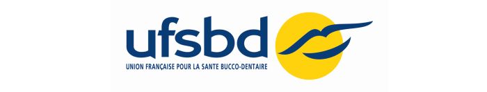 Logo de l'Union française pour la santé bucco-dentaire, organisme membre de l'ADF