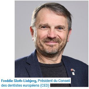 Freddie Sloth-Lisbjerg, Président du Conseil des dentistes européens (CED)